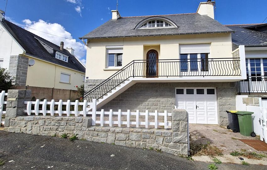 Image Façade à  maison individuelle de Binic-Étables-sur-Mer