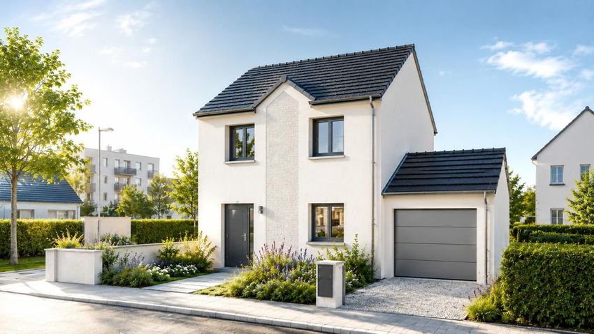 Image Façade à  maison individuelle de Villers-Bretonneux