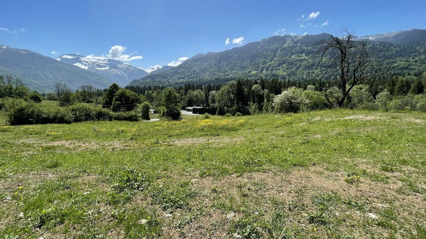 Image Vue à terrain de Samoëns