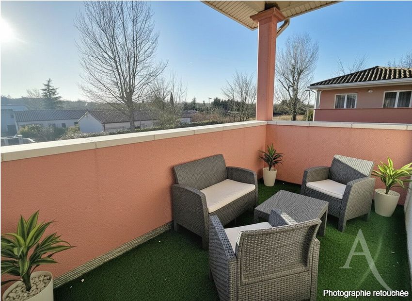 Image Terrasse à appartement de Baziège