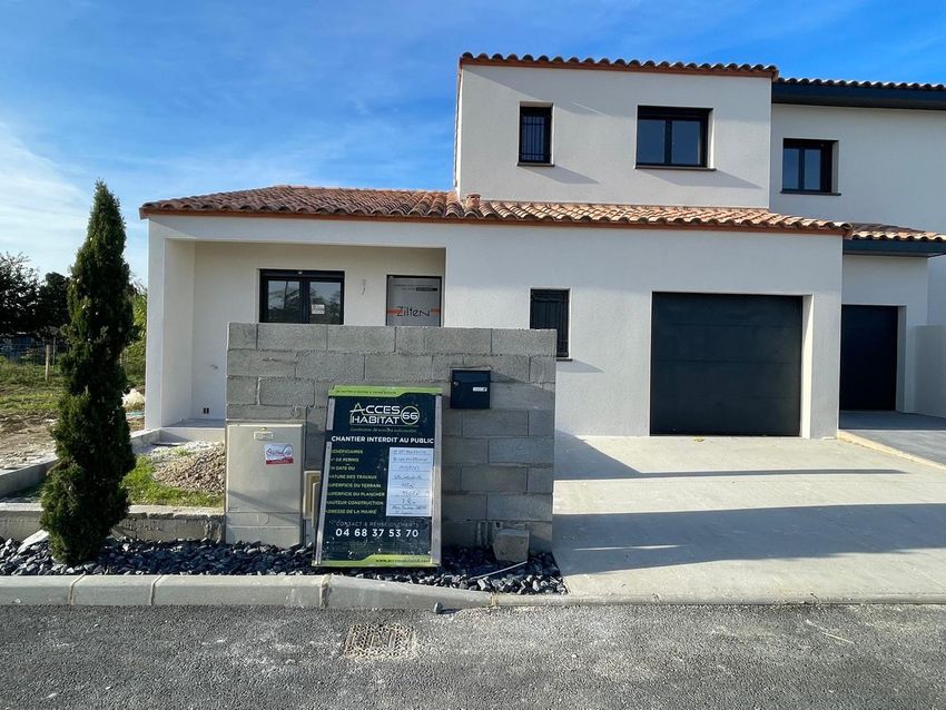 Image Façade à  maison individuelle de Bompas