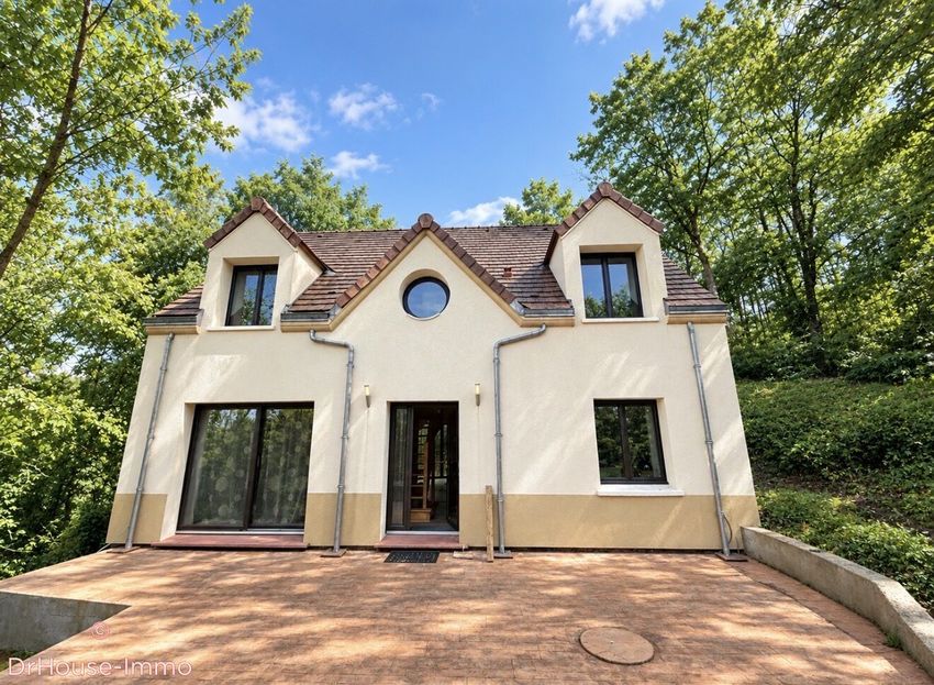 Image Façade à  villa de Nanteau-sur-Lunain