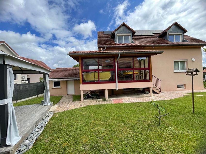 Image Façade à  maison individuelle de Meroux-Moval