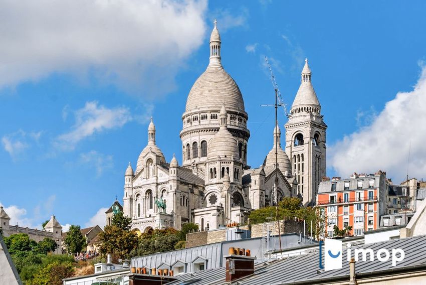 Image Vue à appartement de Montmartre