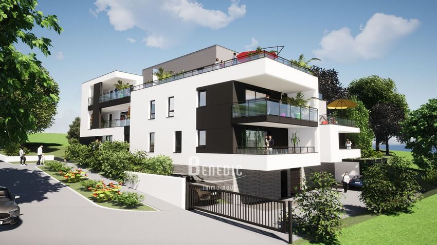 Image Façade à  maison individuelle de Metz