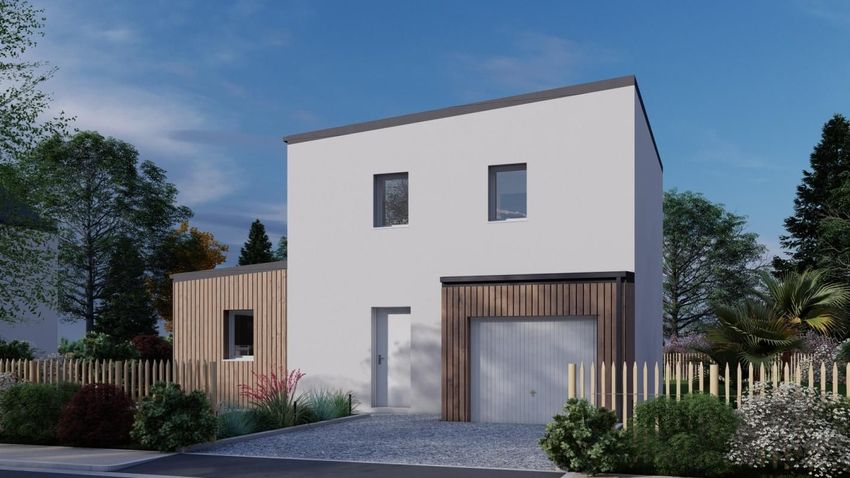 Image Façade à  maison individuelle de Ploërmel