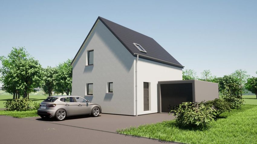 Image Façade à  maison individuelle de Urschenheim