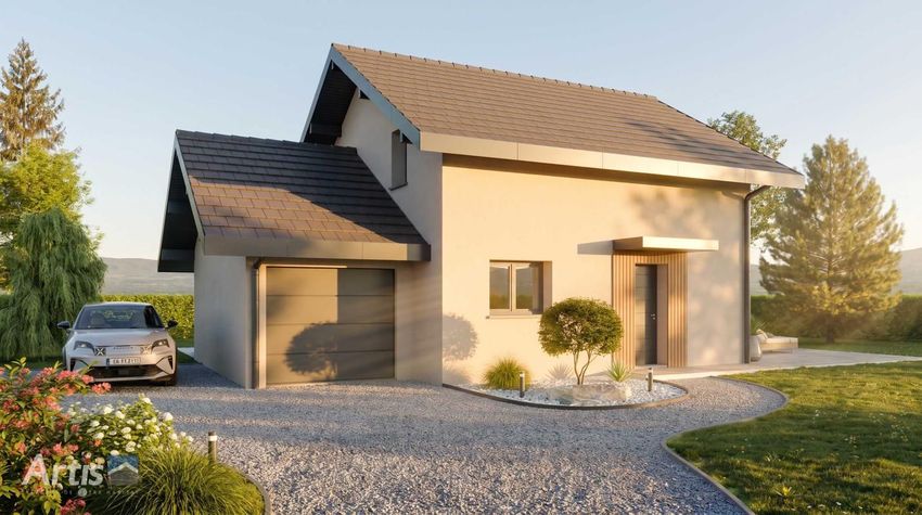 Image Façade à  maison individuelle de Epagny Metz-Tessy