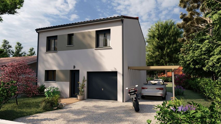 Image Façade à  maison individuelle de Villeneuve-sur-Lot