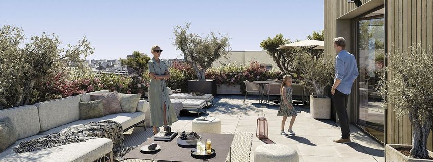 Image Terrasse à appartement de 172 Boulevard Gabriel Péri, 168