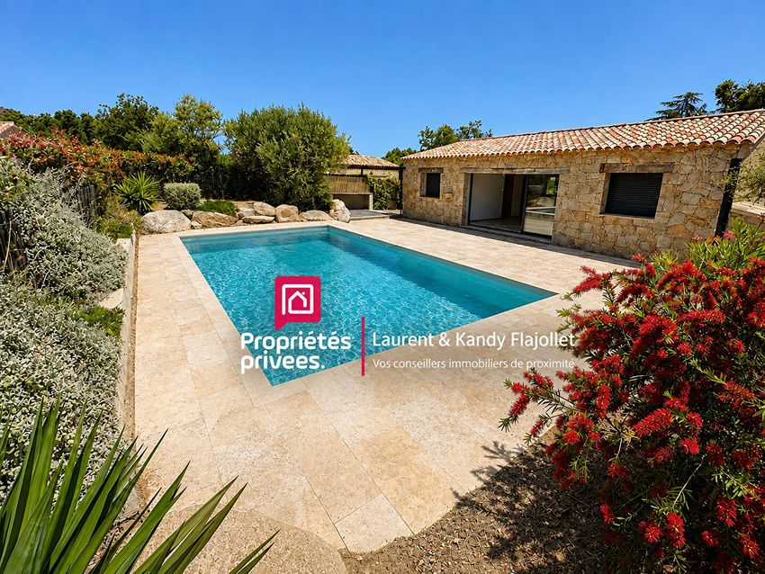 Image Piscine à  maison individuelle de Zonza