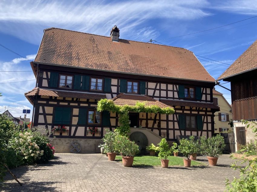 Image Façade à  maison individuelle de 12 Rue de la Poste