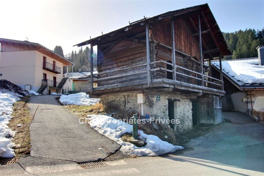 Image Façade à  chalet de montagne de Beaufort