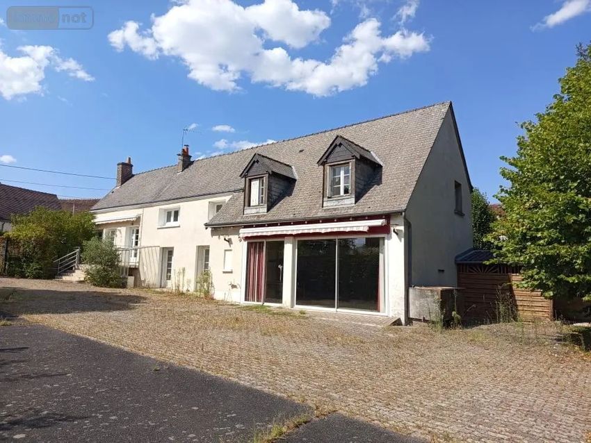 Image Façade à  maison individuelle de La Croix-en-Touraine
