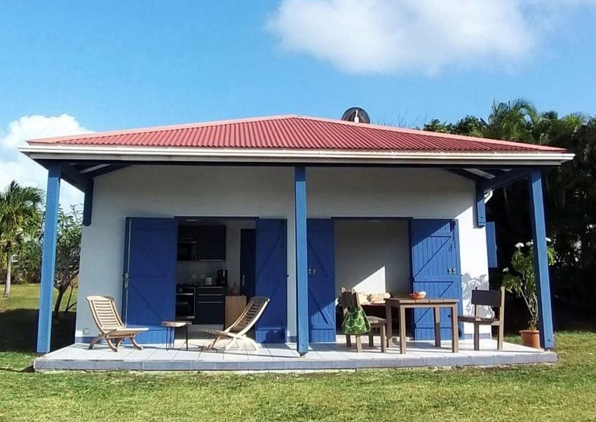 Image Façade à  maison individuelle de Capesterre-de-Marie-Galante