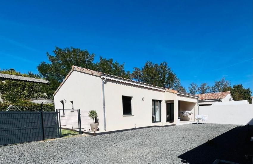 Image Façade à  maison individuelle de Saulce-sur-Rhône