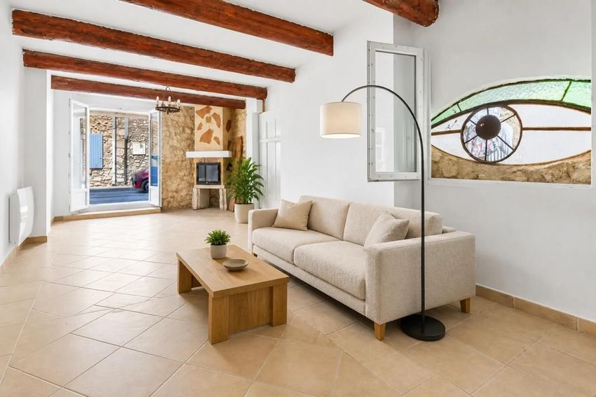 Image Salon à  maison de village de La Roque-d'Anthéron