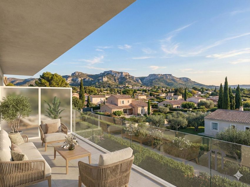 Image Terrasse à appartement de Saint-Rémy-de-Provence