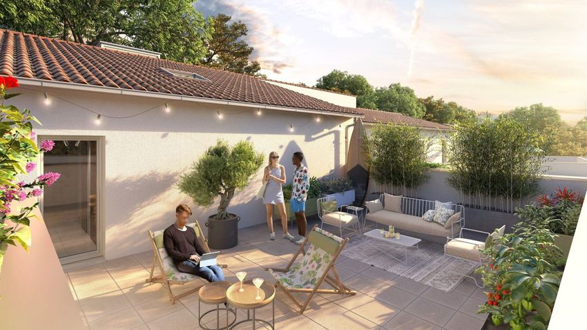Image Terrasse à appartement de Marseille 11e Arrondissement