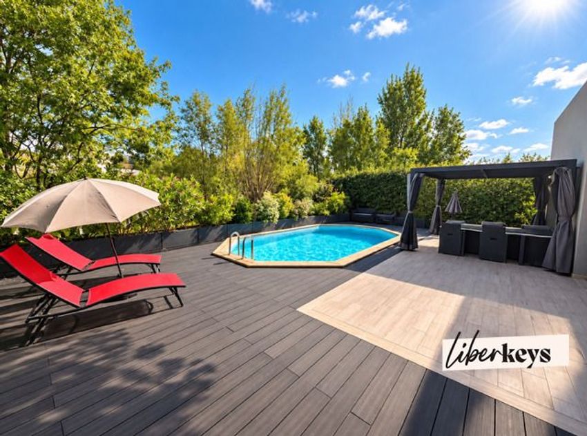Image Piscine à  maison individuelle de Juvignac