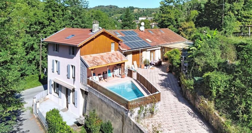 Image Piscine à  maison individuelle de Pont-en-Royans