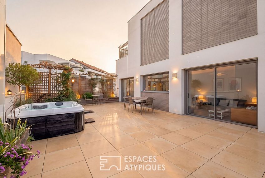 Image Terrasse à appartement de Villeurbanne