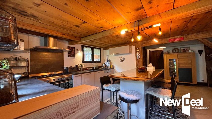 Image Cuisine à  maison individuelle de Les Houches