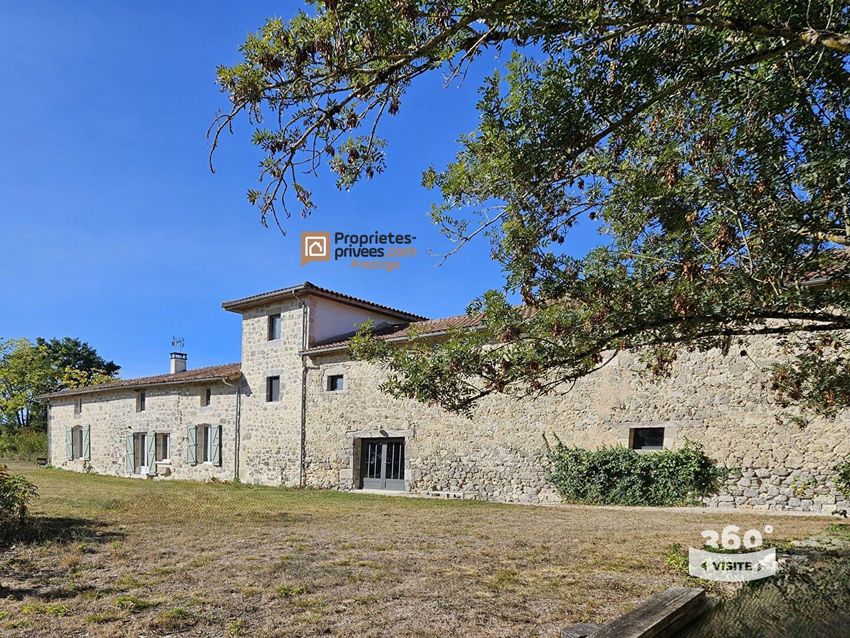 Image Façade à  manoir de Lasserre