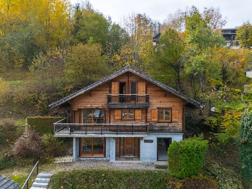 Image Façade à  maison individuelle de Morillon