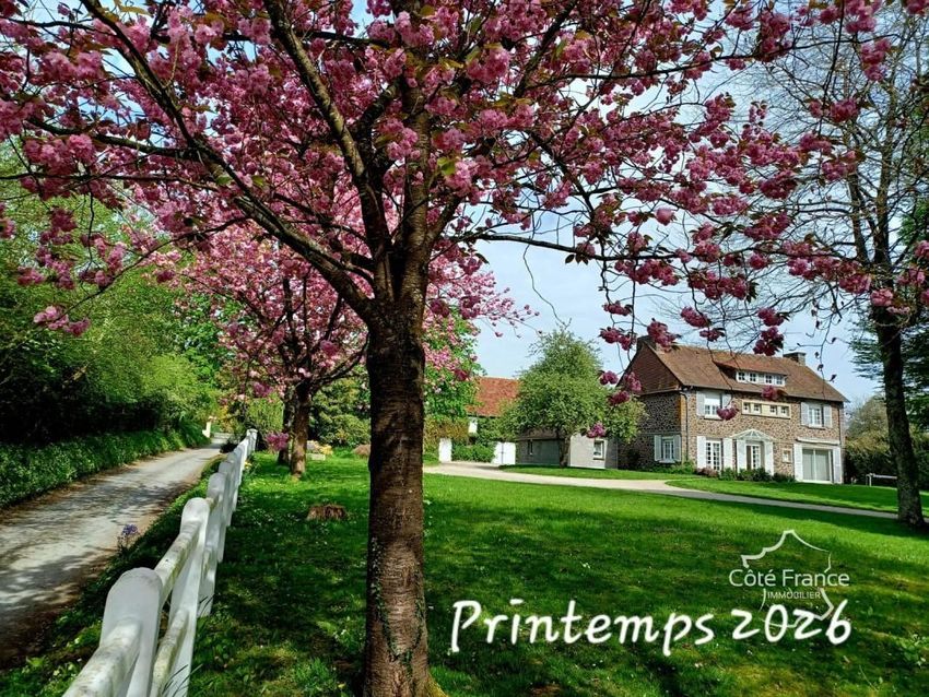 Image Jardin à  propriété agricole de Saint-Pierre-de-Semilly