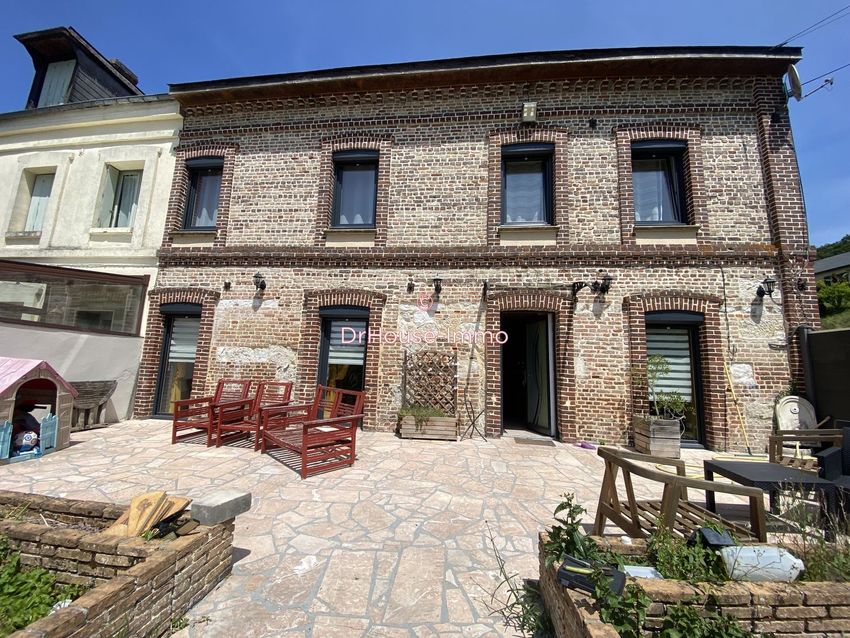 Image Façade à  maison jumelée de Saint-Pierre-de-Varengeville