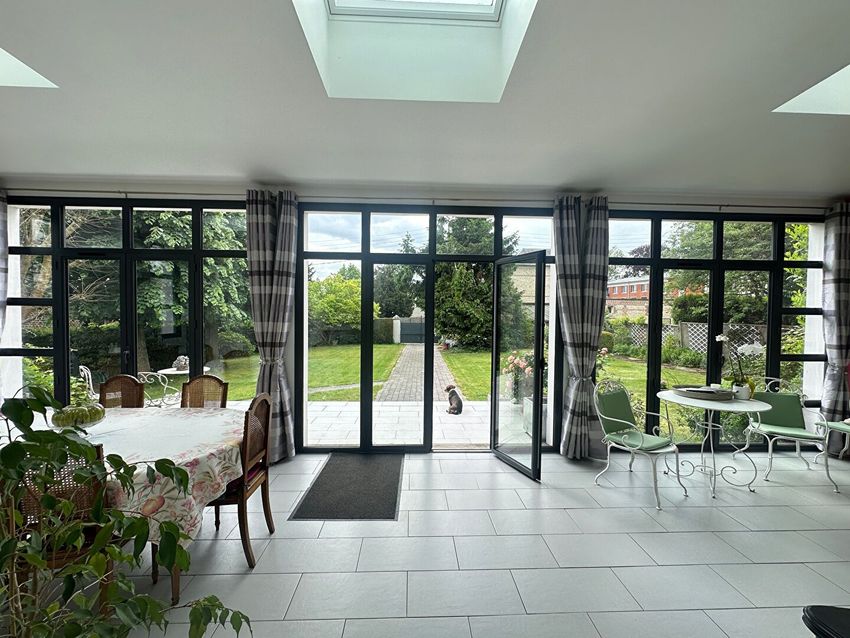 Image Terrasse à  maison individuelle de Bihorel