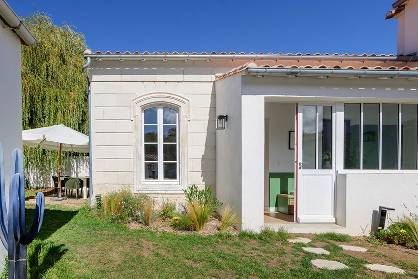 Image Façade à  maison mitoyenne de Les Portes-en-Ré