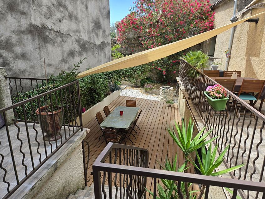 Image Terrasse à  maison individuelle de Quissac