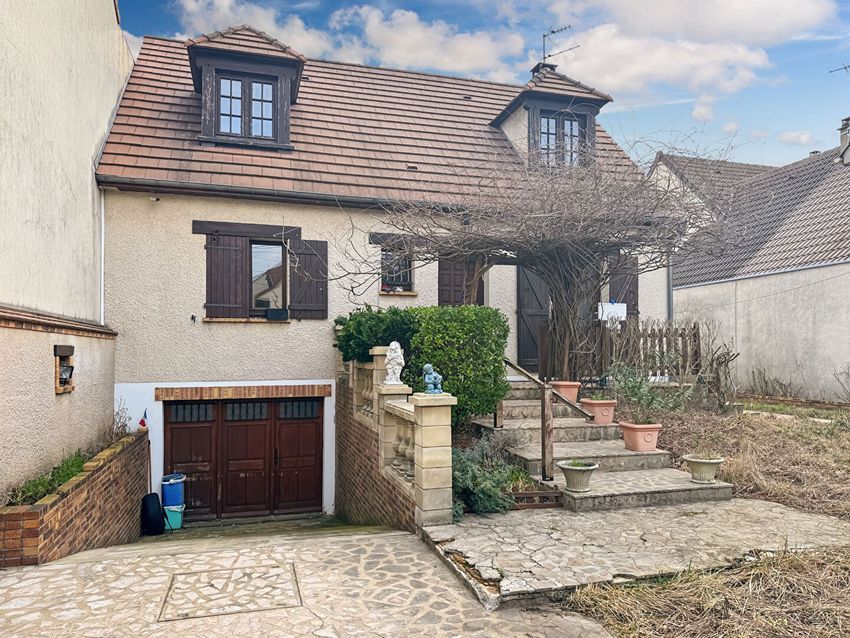 Image Façade à  maison mitoyenne de Neuilly-Plaisance