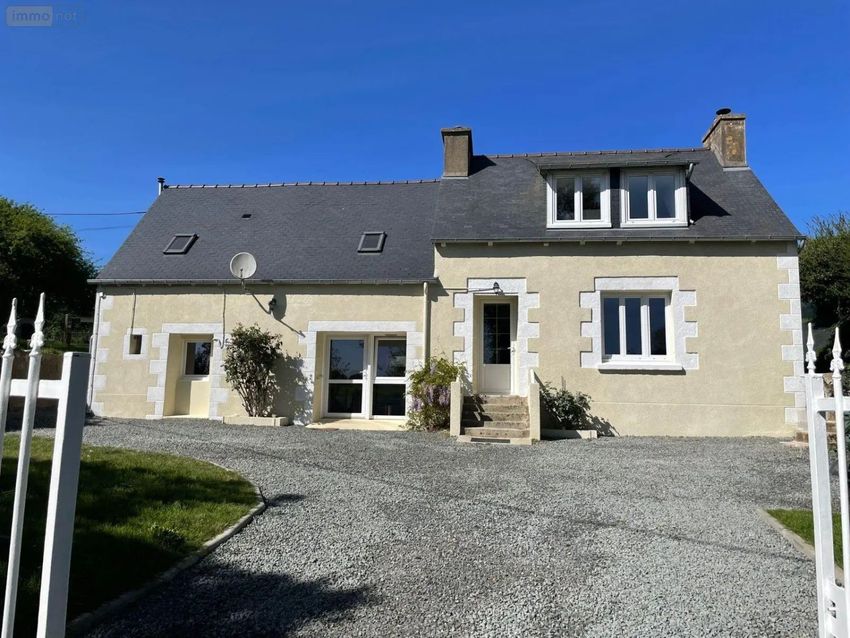 Image Façade à  maison individuelle de Pludual