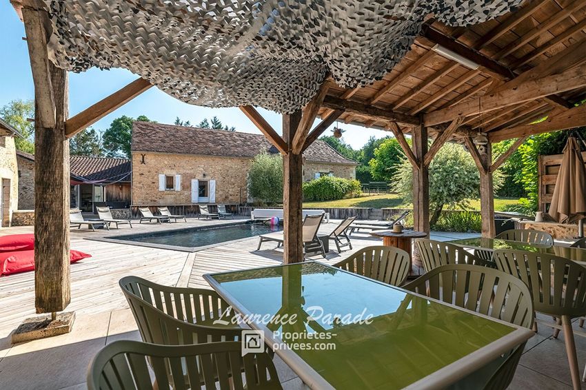 Image Terrasse à  maison individuelle de Bourgnac
