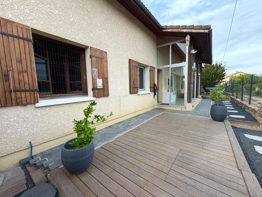 Image Terrasse à  maison individuelle de Pondaurat