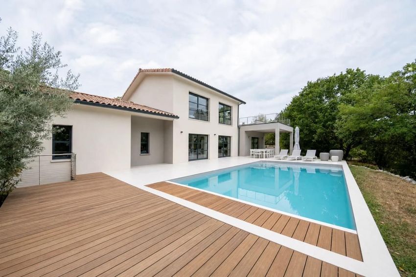 Image Piscine à  maison individuelle de Fourquevaux