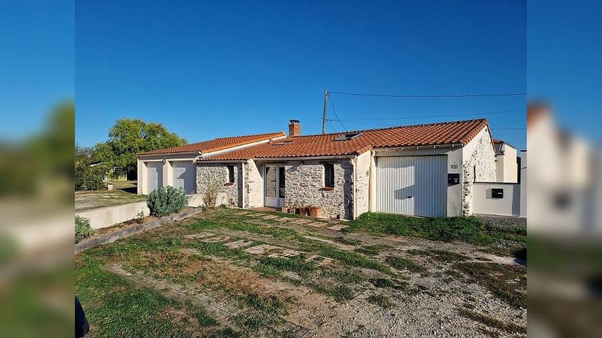 Image Façade à  maison mitoyenne de Le Landreau