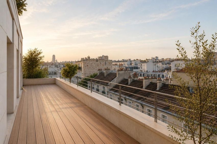 Image Terrasse à appartement de La Fourche-Guy Môquet