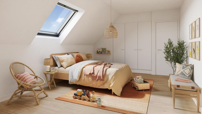 Image Chambre à  maison individuelle de Saint-Brieuc