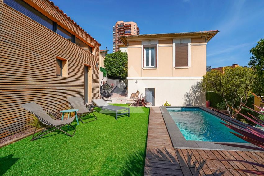 Image Piscine à  maison individuelle de Beausoleil