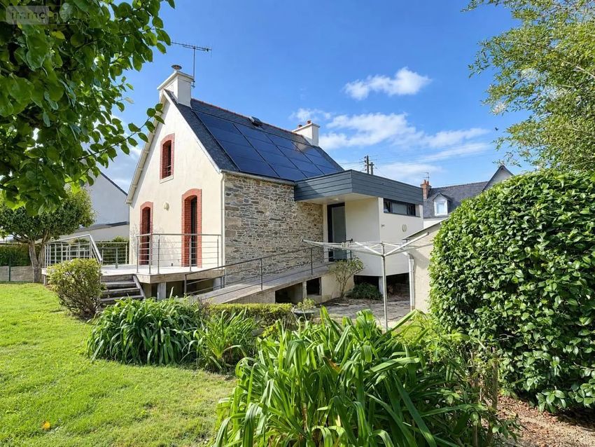 Image Façade à  maison individuelle de Saint-Martin-des-Champs