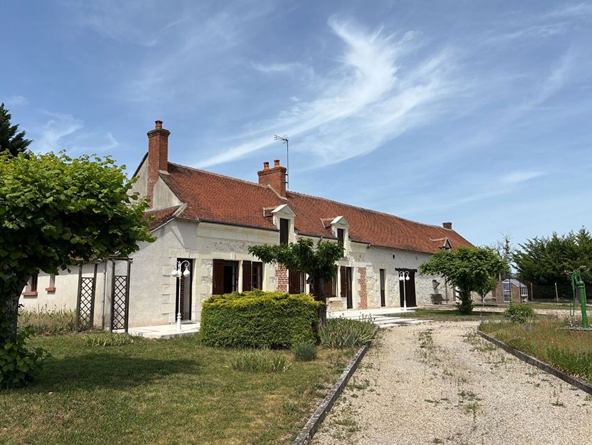 Image Façade à  maison individuelle de Saint-Romain-sur-Cher