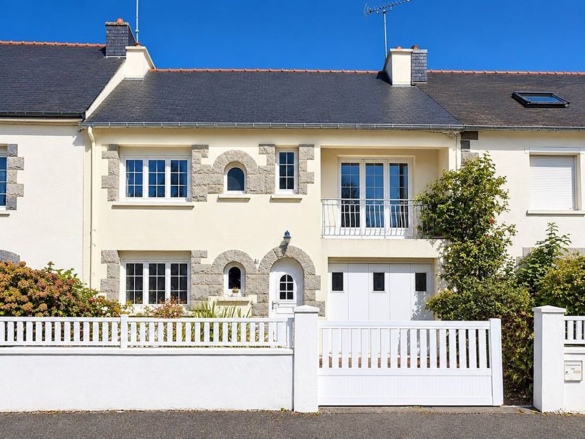 Image Façade à  maison individuelle de Saint-Brieuc