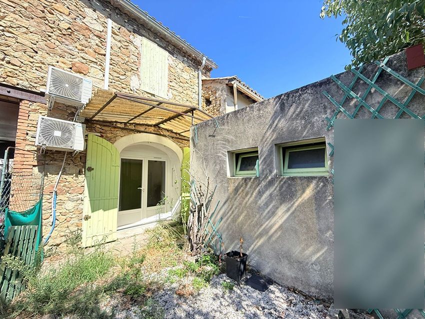 Image Façade à  maison mitoyenne de Bollène
