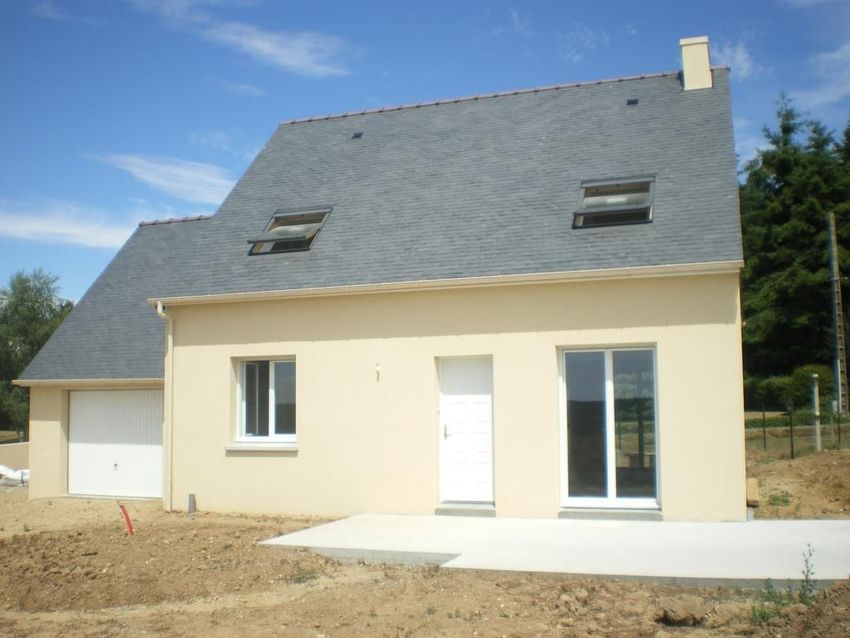 Image Façade à  maison individuelle de Languidic