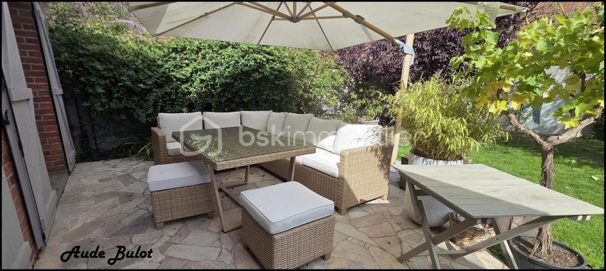 Image Terrasse à  maison individuelle de Fretin