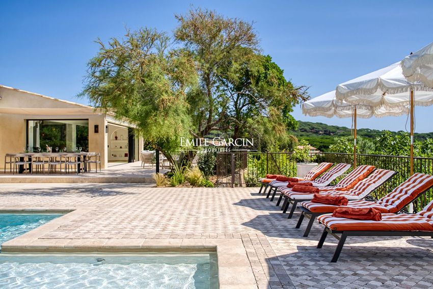 Image Piscine à  manoir de Ramatuelle